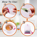 Accessories Bag Shape Leaf Filter Diffuser Spice Infuser Tea Strainer Infuser