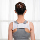 Adjustable Clavicle Posture Corrector Back Brace Lumbar Support (White) Newly