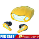 Wireless Earbuds Bluetooth-compatible 5.2 TWS Sport Gaming Headset (Yellow)