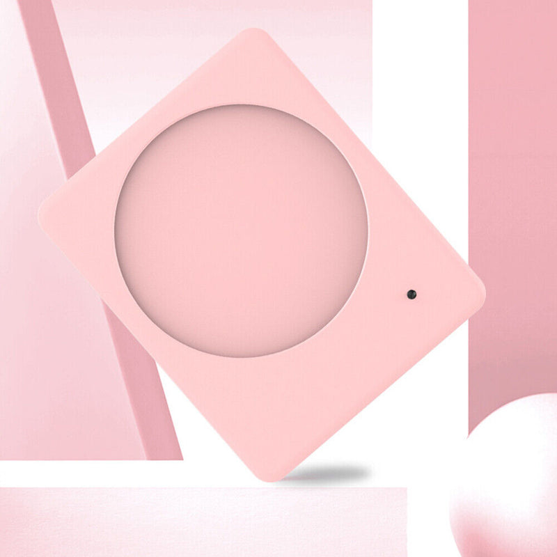 220V Electric Hot Tea Maker Portable Desktop Heater Hot Milk Cup Heating Coaster