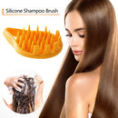 #A Silicone Massager Scalp Brush Massage Comb Bathing Head Hair Washing Kits