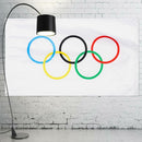 Yard Olympic Decorations Olympics Game Flag Polyester Fabric Outdoor Banner