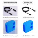 Mini Photo Studio Shadowless Lamp Panel Pad Bottom Light Softbox 20cm Lightbox