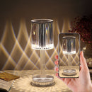 RGB Color Transparent Touching Control USB Lamp Cup Crystal Night Light