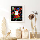 5D DIY Full Round Drill Diamond Painting Santa Claus Rhinestone Artwork Kit