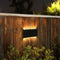 Outdoor LED Solar Light Waterproof Adjustable Wall Panel Light (Warm Light)