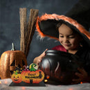 Halloween Wooden Pumpkin Ghost Hanging Door Signs Party Ornaments Decorations