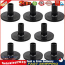 8pcs Drum Cymbal Sleeves Set Plastic Cymbal Stands with Black Flange Base Newly