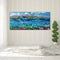 Marine Life Oil Paint By Numbers DIY Canvas Wall Art Picture Craft Home Decor