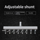 Air Oxygen Pump Aquarium Fish Tank Stainless Steel Splitter Hose (8 Ways) Newly