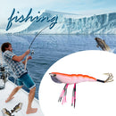 Wood Shrimp Simulation Fishing Lures 12cm 17.2g Artificial Bait Fishing Tackl
