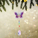 Crystal Diamond Angel Tears Catching Light Hanging Wind Chimes Decor (A) Newly