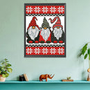 Three Goblins Cross Stitch 11CT Stamped DIY Canvas Embroidery Home Decor Kit