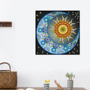 Diamond Painting Partial Special Drill Sun and Moon Picture of Rhinestone