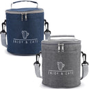 Fashion Thermal Insulated Camping Lunch Box Picnic Bags Handbag Food Storage