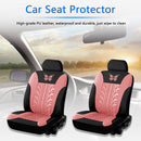 Butterfly Pattern Car Seat Cover Set Non Brief Front Bucket Seat Cover Protector
