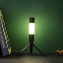 Outdoor Flashlight Telescopic USB Table Lamp with Tripod Nuts for Camping H