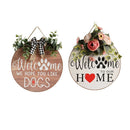 Decor Party Supplies Round Wood Pieces Wood Circles Blank Plaque Ornament