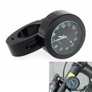 Motorcycle Bike Waterproof Black Dial Handlebar Clock Univ Fast Watch Tool W4T7