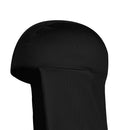 Cycling Visor Cap Outdoor Anti UV Breathable Fishing Neck Protector (Black)