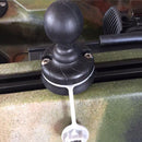 Universal Fishing Pole Base Holder Connector for Canoe Inflatable Boat Parts