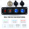 QC3.0 Dual USB Fast Charger Panel 12V Cigarette Lighter LED Voltmeter