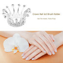 Rhinestones Crown Nail Brush Holder Manicure Pens Displayer Stand (02) Newly