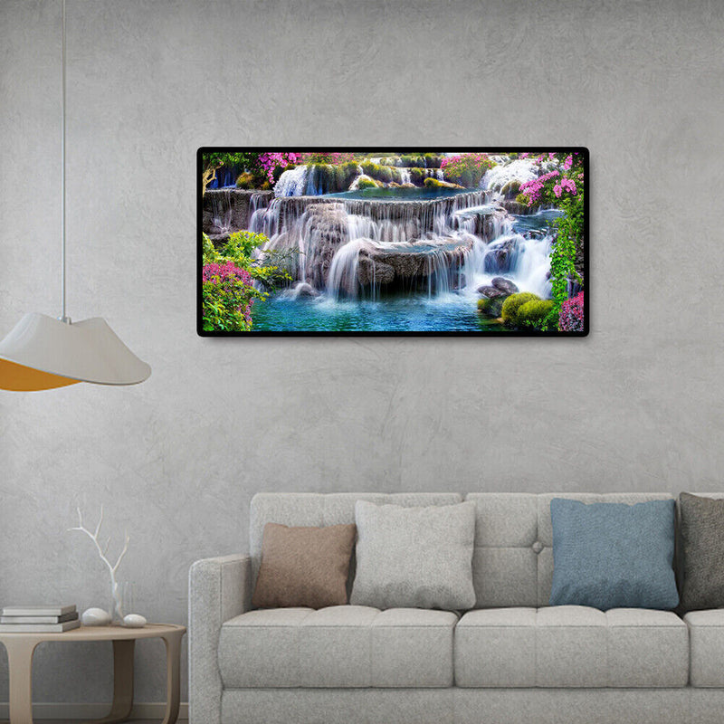 Mountain Scenery DIY Diamond Painting 5D Full Round Rhinestone Canvas Wall Art