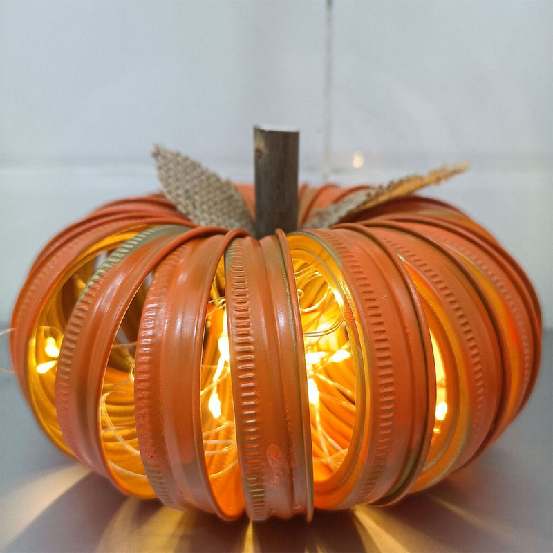 Diy Halloween Pumpkin Lamps Handmade Fall Pumpkin Lights Home Indoor Decora