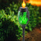 #A 1/2/4/6/8pcs Solar Flame Torch Light Outdoor Waterproof Lighting Decorative L