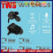 US001 Mini TWS Wireless Bluetooth-compatible 4.2 Earphone Stereo Earbuds Headset