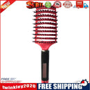 Women Hair Scalp Massage Comb Bristle Hairbrush Detangle Brushes (Rose Red)