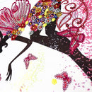 DIY Special-shaped Drills 5D Diamond Girl Painting Cross Stitch (r8043)
