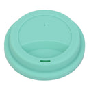 Wheel Silicone Cup Lids Heat-resistant Dust-proof Bowl Cover (Mint Green) Newly