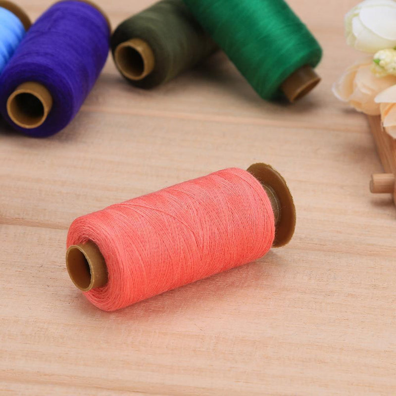 24 Rolls 500 Yards Colorful Durable Hand Stitch Cotton Thread Line Sewing