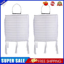 Solar Lantern Tassel LED Waterproof Hanging Chandelier Garden Decor (2pcs)