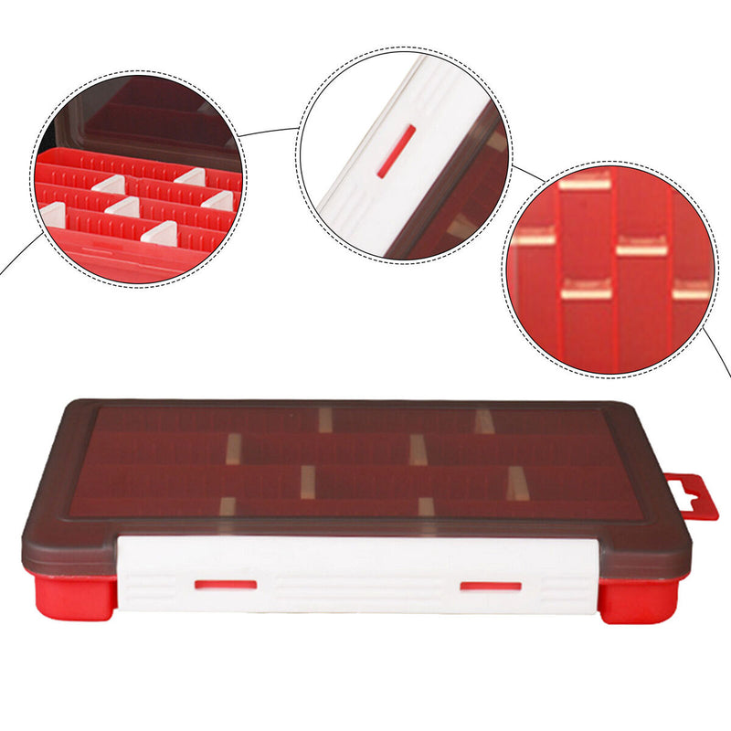 Fishing Tackles Box - Fishing Gear Kits with Gearbox for Fishing Accessories