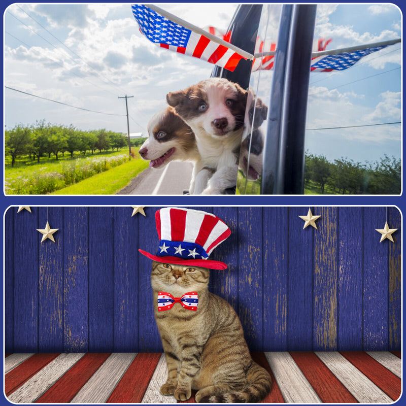 Pet Bow Ties Neckties Triangle Scarf Set Soft Pets Supplies for Photography