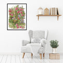 14CT Partial Cross Stitch Flower Birds Counted DIY Cotton Thread Needlework Gift