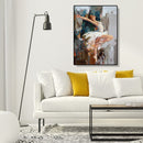 Painting By Numbers Kit DIY Dancing Girl Canvas Oil Art Picture Home Decor