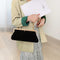 Women Party Banquet Wedding Clutch Bag Handbag Velvet Diamante Evening Bag