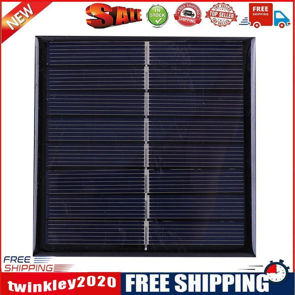 Mini Solar Cell 2W 4V 90x90mm for 2AA 1.2V Rechargeable Battery Charging