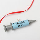 Hanging Pendants Syringe Christmas Tree Decoration Vaccine Christmas Ornament