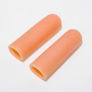 4pcs Silicone Gel Toe Finger Protector Sleeve Protect Cracked Skin (Skin