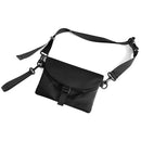 Solid Color Phone Pouch Men Handbag Shoulder Bag Crossbody Bags Belt Pouch