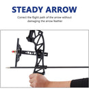 Durable Aluminum Alloy Steel Pin Arrow Table Arrow Stand Adjustable Recurve Bow