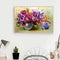 DIY Digital Painting By Numbers Flower Picture Modern Wall Art Home Decor