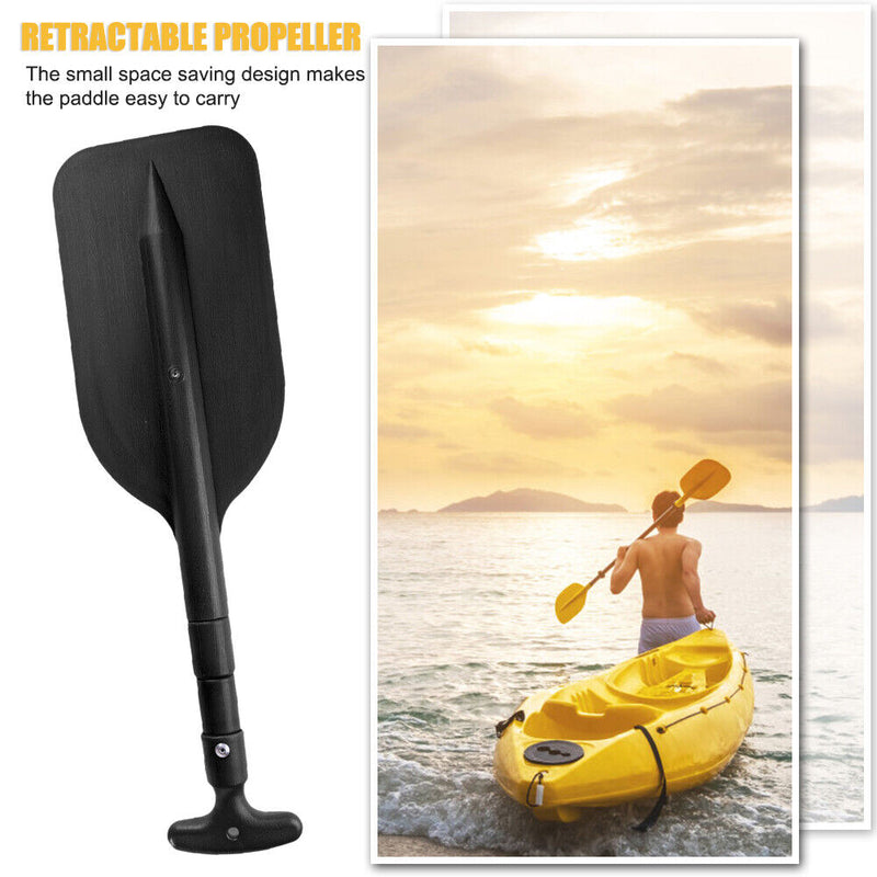 Retractable Paddle Oar Portable Telescope Rafting Boating Paddle for Water Sport