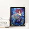 Fish Tail 5D DIY Special Shaped Diamond Painting Cross Stitch Kits Wall Decor