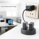 KingMa NP-FW50 Dual Slot Micro USB Battery Charger for Sony A7 A7R2 A7M2 Newly
